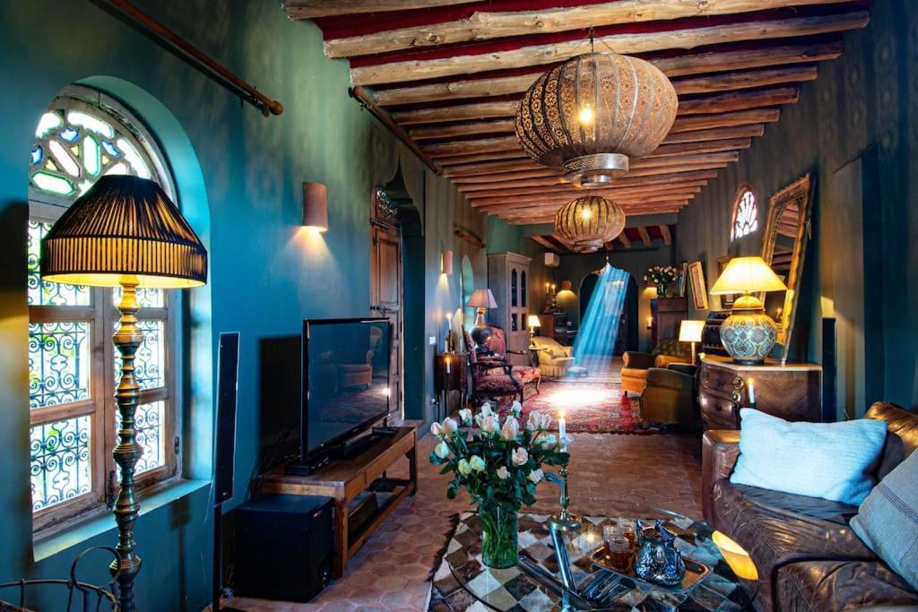 Aux Portes De Marrakech Villa Arts & Deco Avec Piscine Marakéš Exteriér fotografie