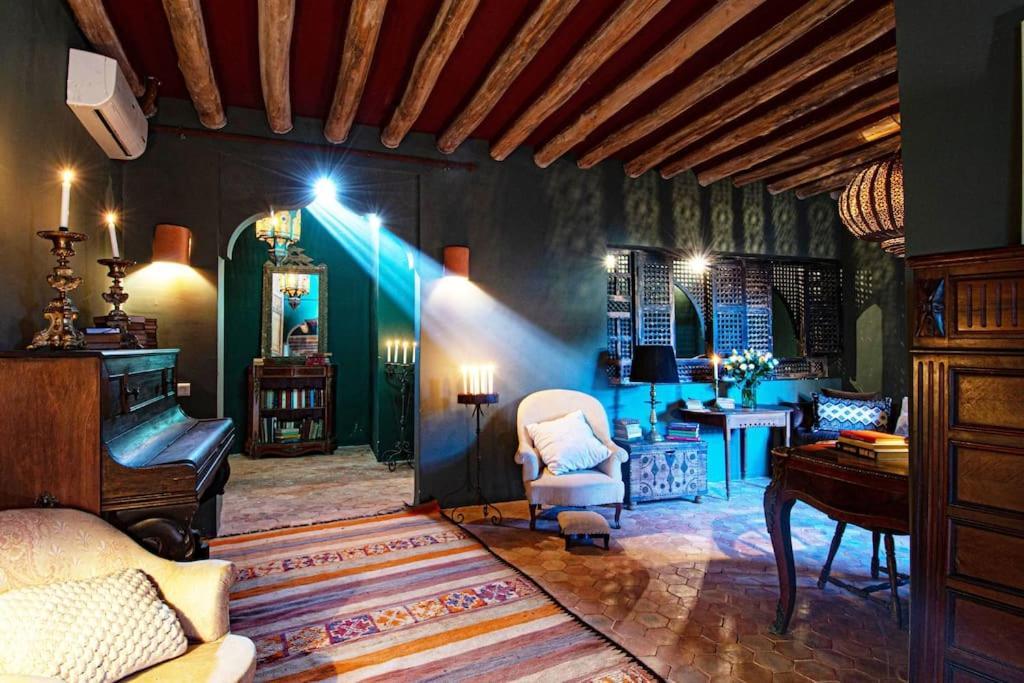 Aux Portes De Marrakech Villa Arts & Deco Avec Piscine Marakéš Exteriér fotografie