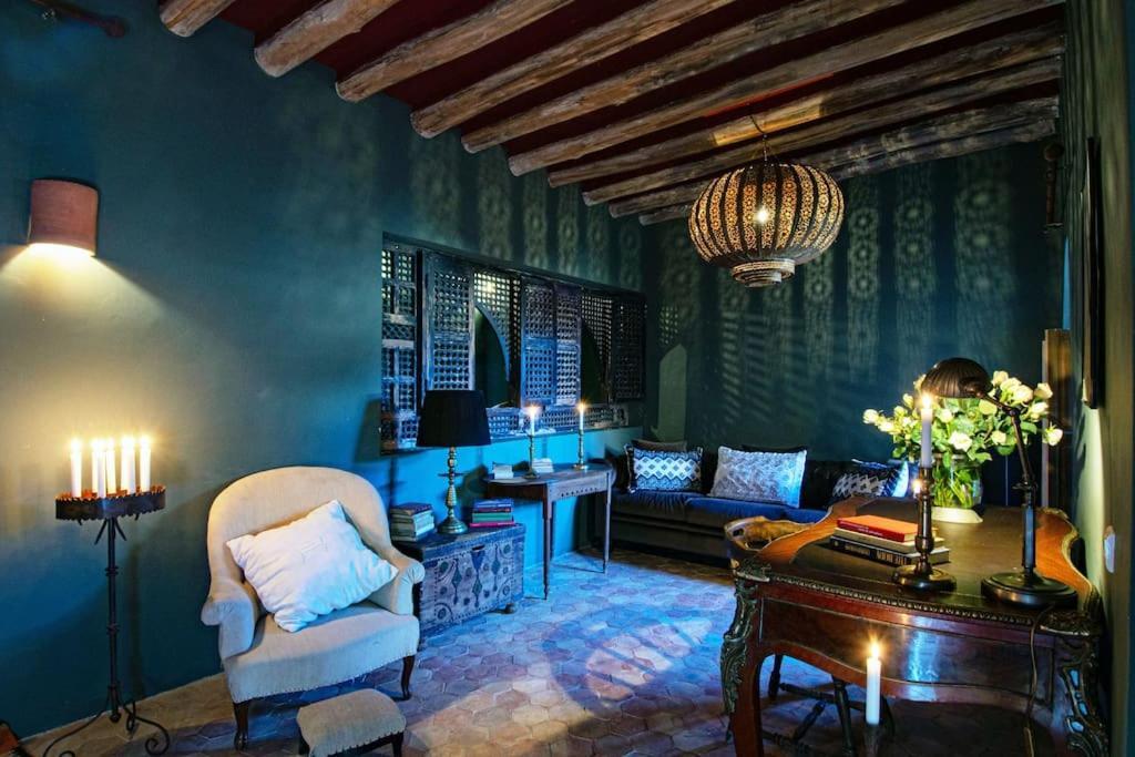 Aux Portes De Marrakech Villa Arts & Deco Avec Piscine Marakéš Exteriér fotografie